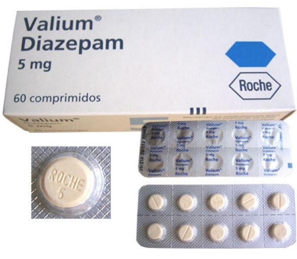 Diazepam Valium Roche 10 mg