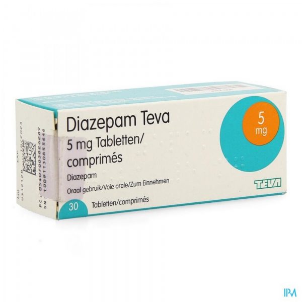 Diazepam Teva 5 mg